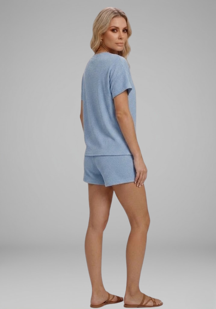 Women's Co-Ord Set with Drawstring Waist for Summer